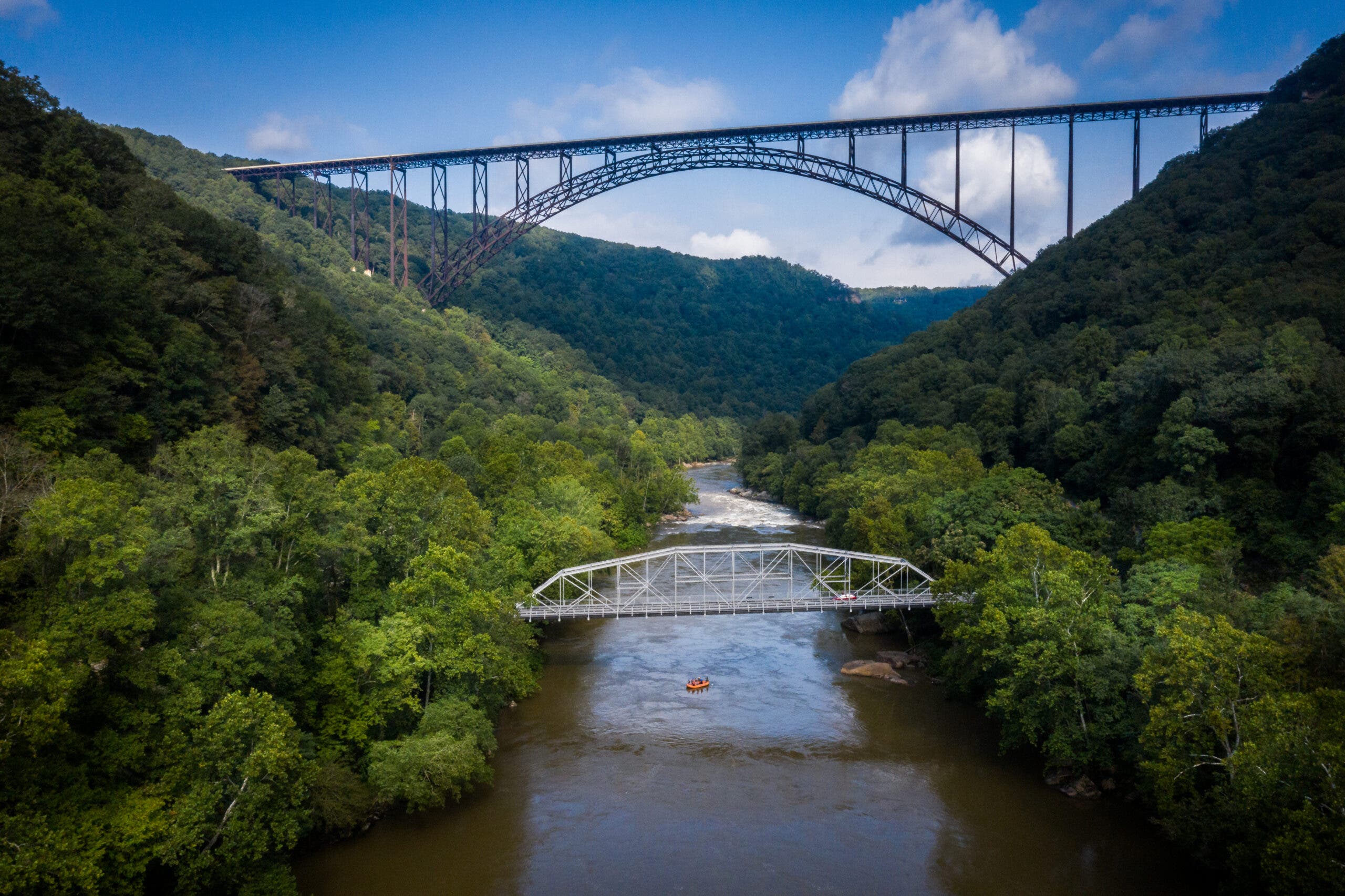 New River Gorge and famous bridge
