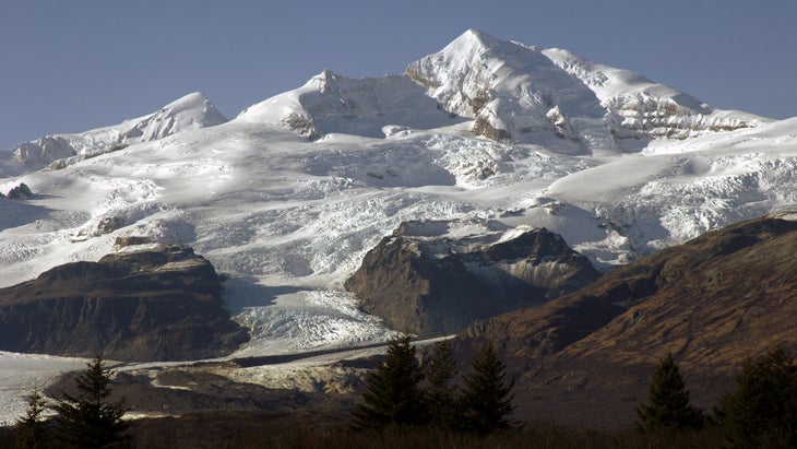 the rugged Mount Stellar, Alaska