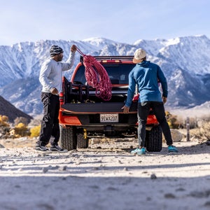 Nissan Lone Pine Climbing Alabama Hills