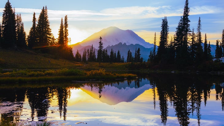 Mount Rainier Washington State