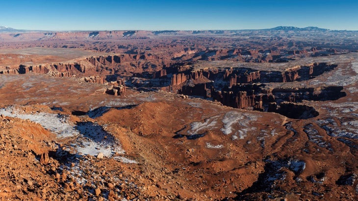 Grand View Point overlook, Canyonlands National Park