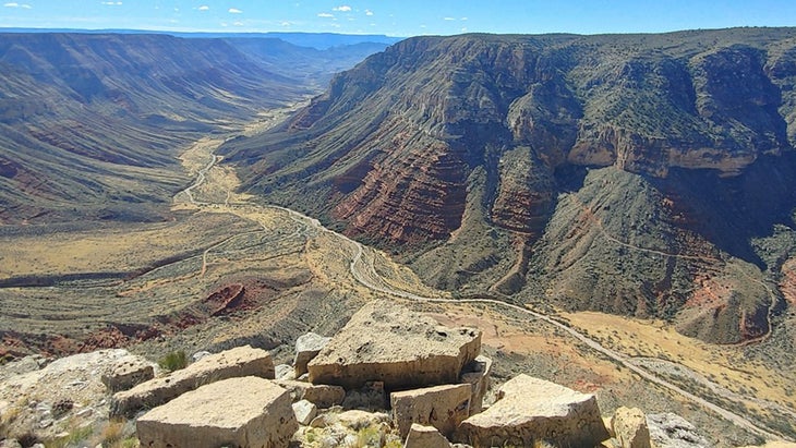 river canyon of Grand Canyon Parashant National Monument