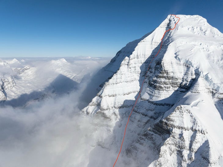 The South Face of Mount Robson