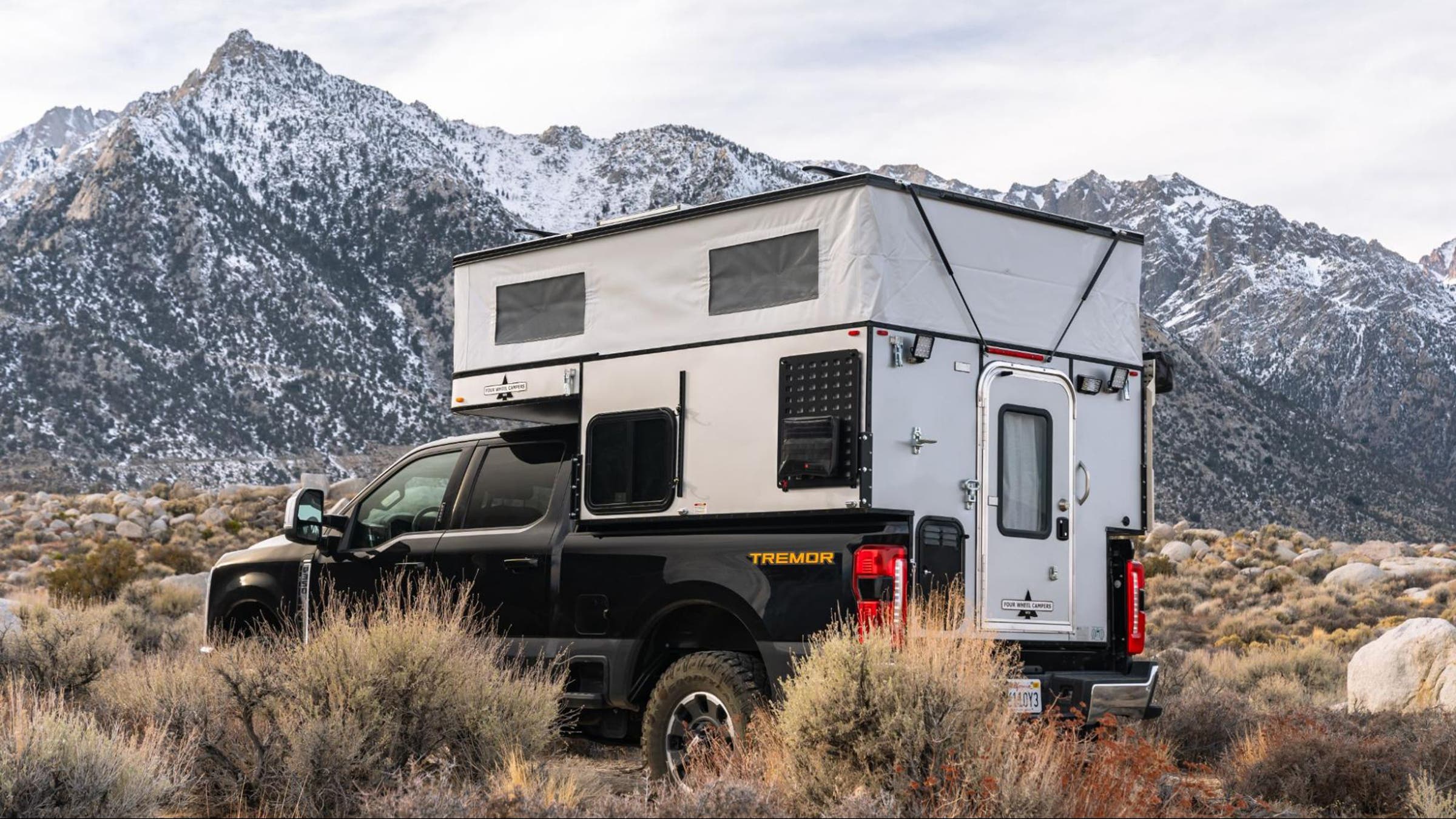 Four Wheel Campers CampOut camper on truck bed