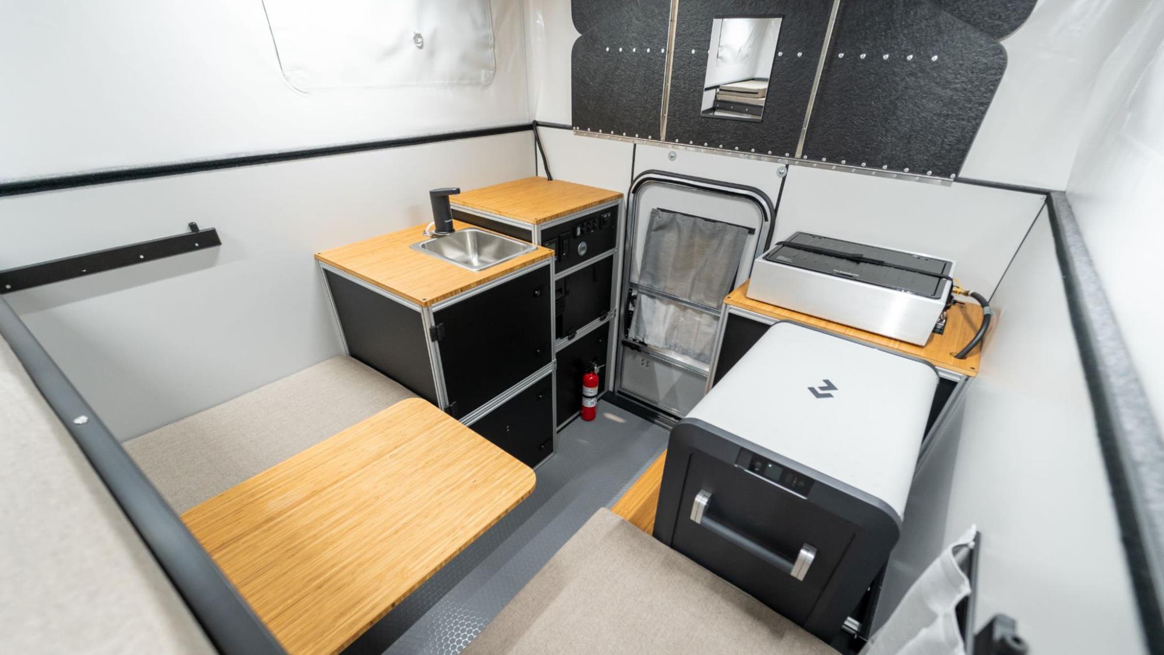 Four Wheel Campers CampOut camper interior