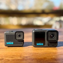 Two GoPro cameras next to each other