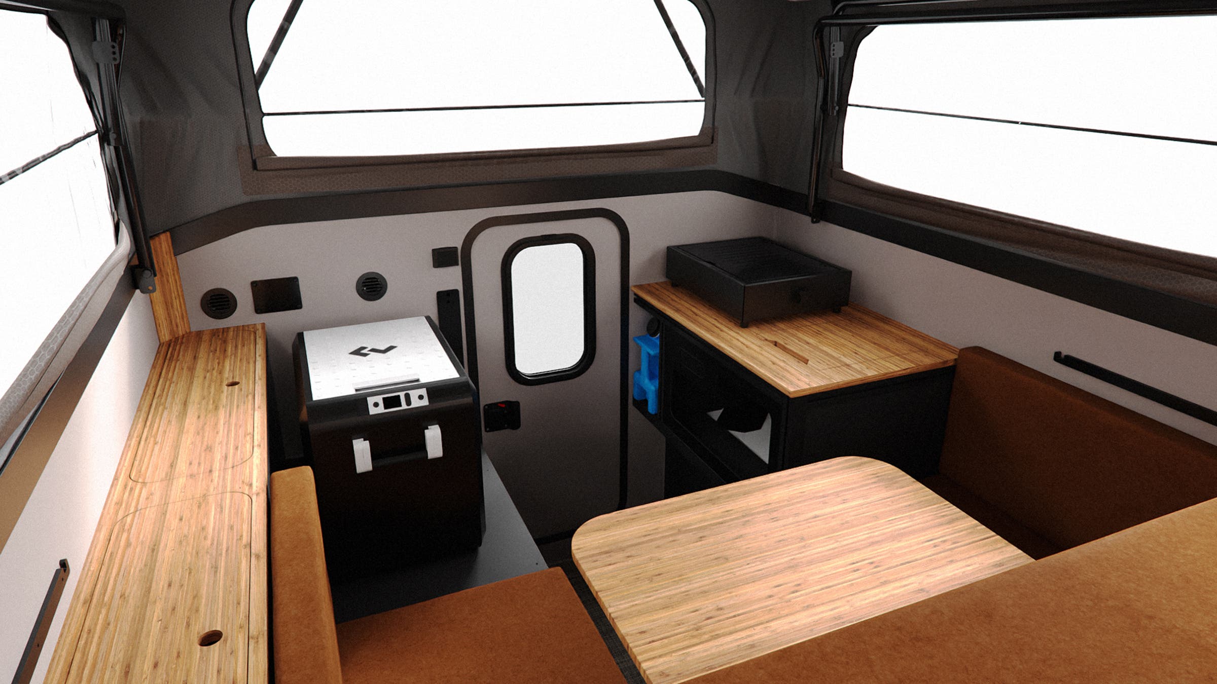 Scout Campers Pop Up interior 