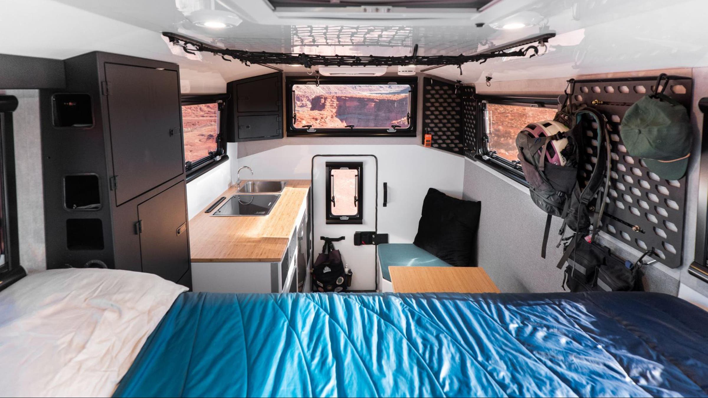 Interior of Supertramp Campers Flagship HT model