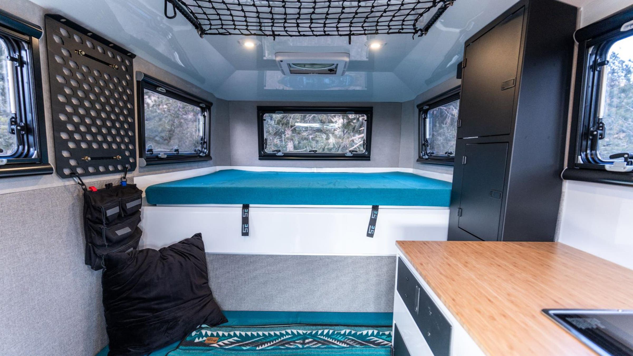 Interior of Supertramp Campers Flagship HT model