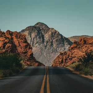 Road trip scenic highway