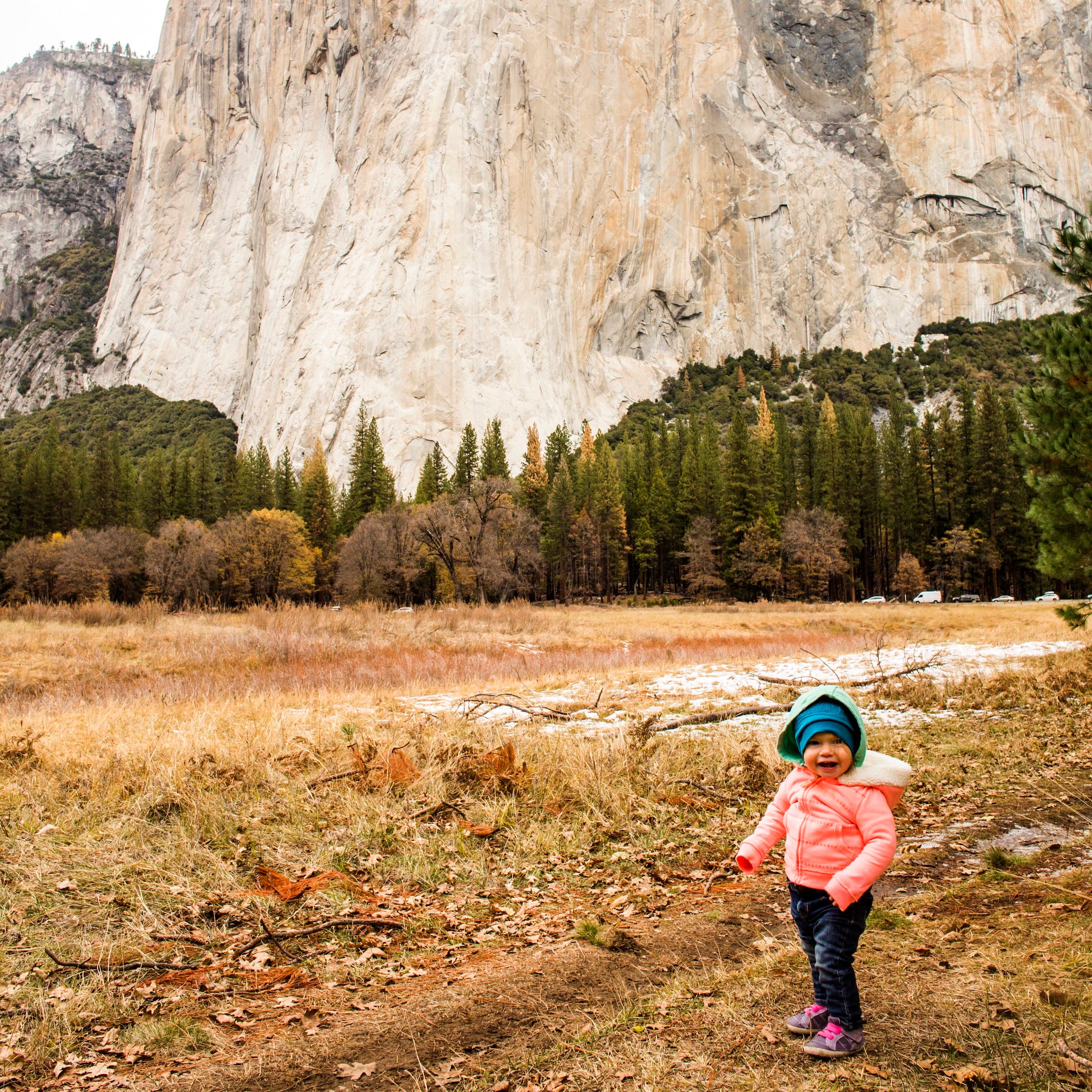 kid in front of el cap