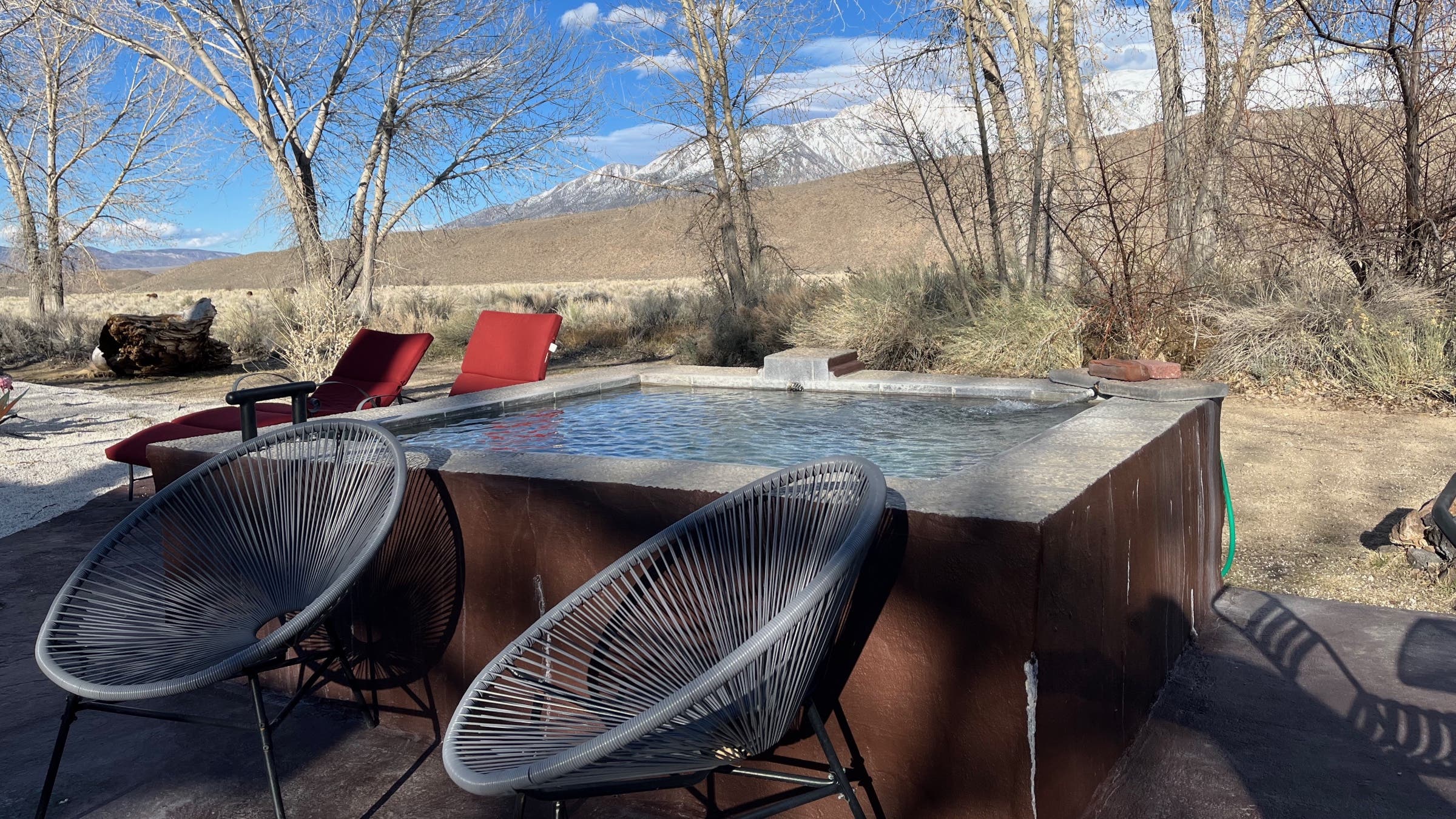 Hot springs Benton California