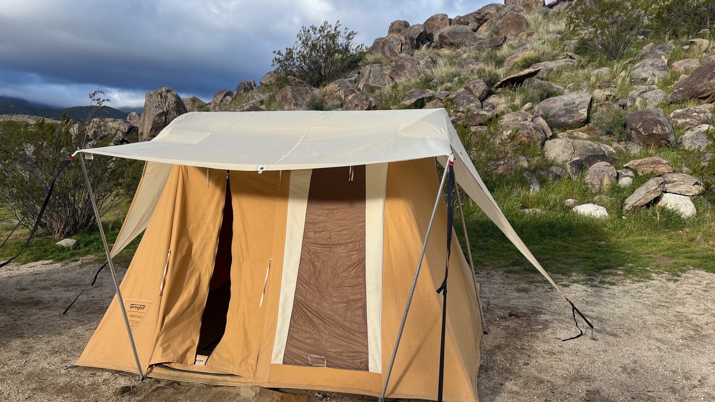 Campsite at Anza Borrego Desert State Park