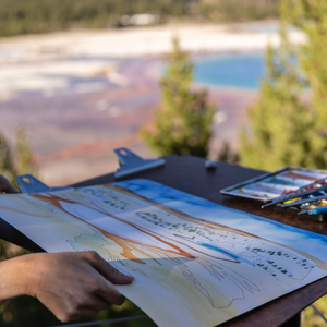 Guide-turned-artist Bryn Merrell joins a legacy of painters, photographers, poets, and other creatives who have been touched by the country’s first national park.