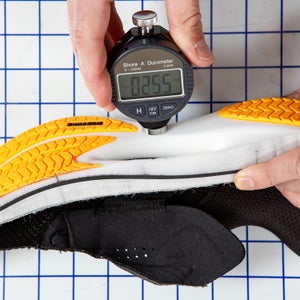Puma Deviate Nitro 3 being measured in the Outside Lab