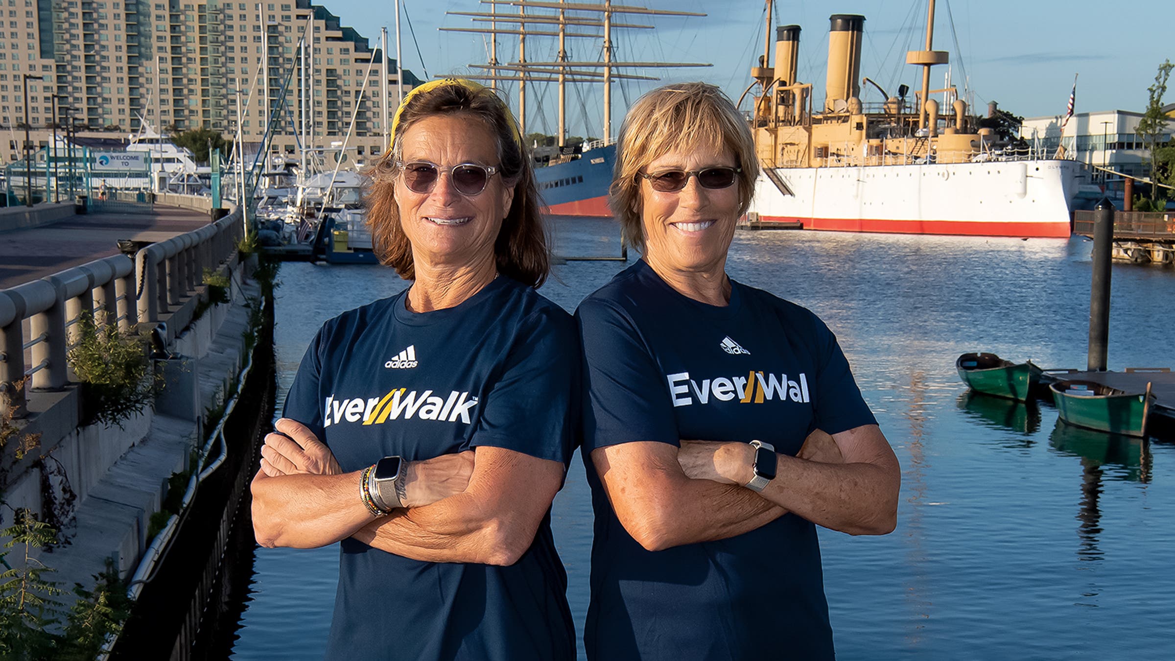 Diana Nyad + Bonnie Stoll