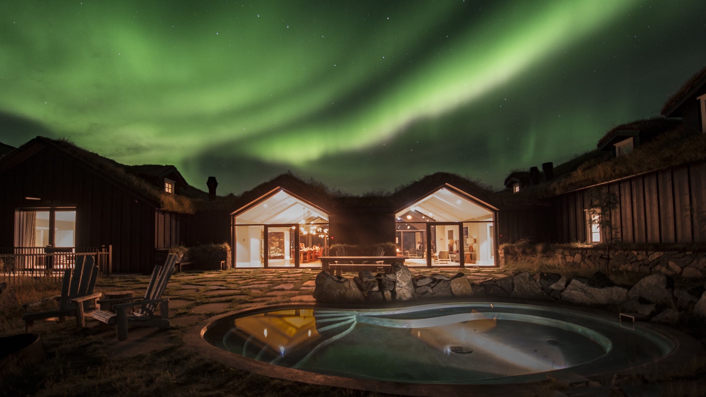 Northern lights Deplar