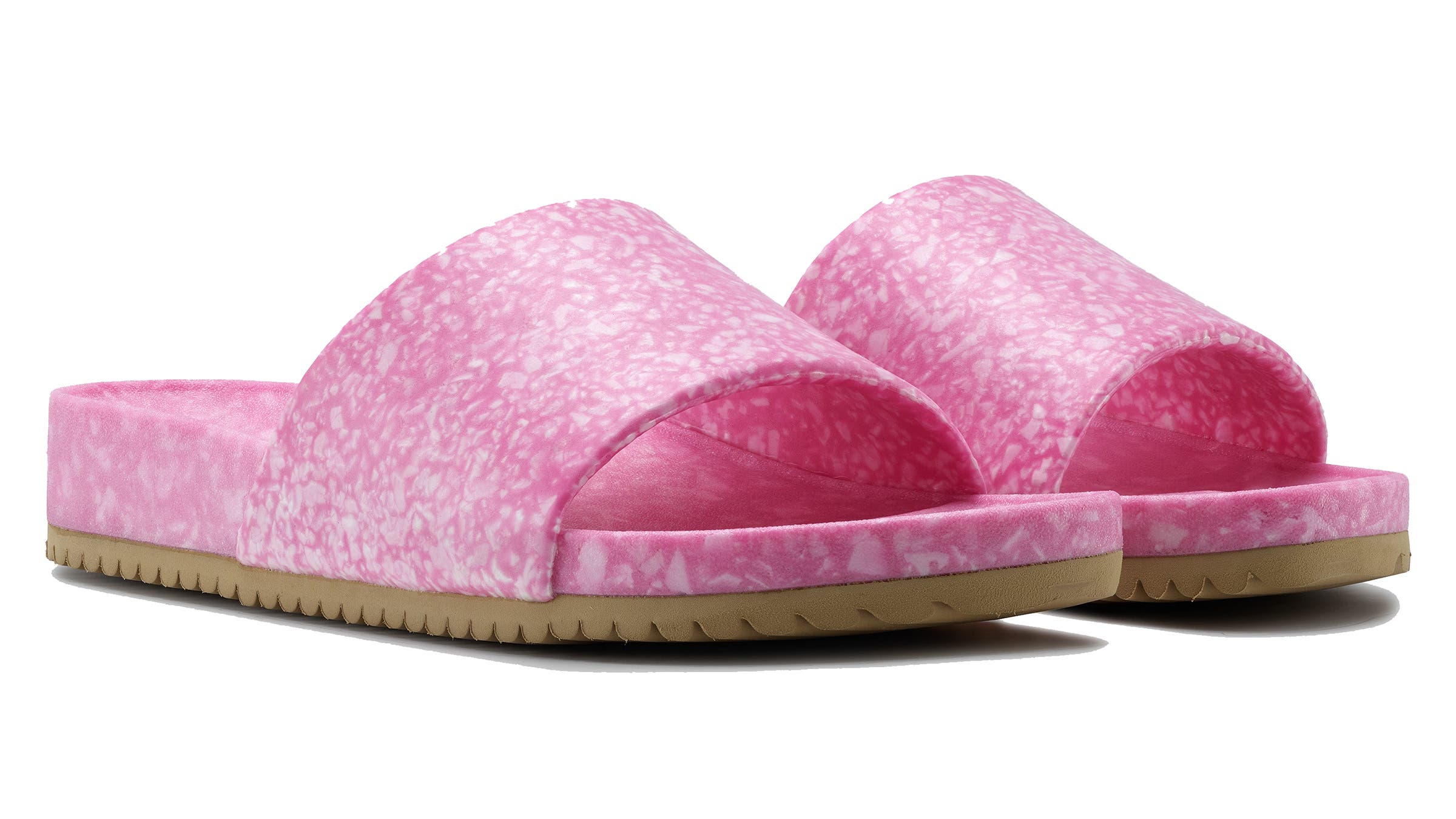 Fleks East Beach Slike pink, repurposed waste material