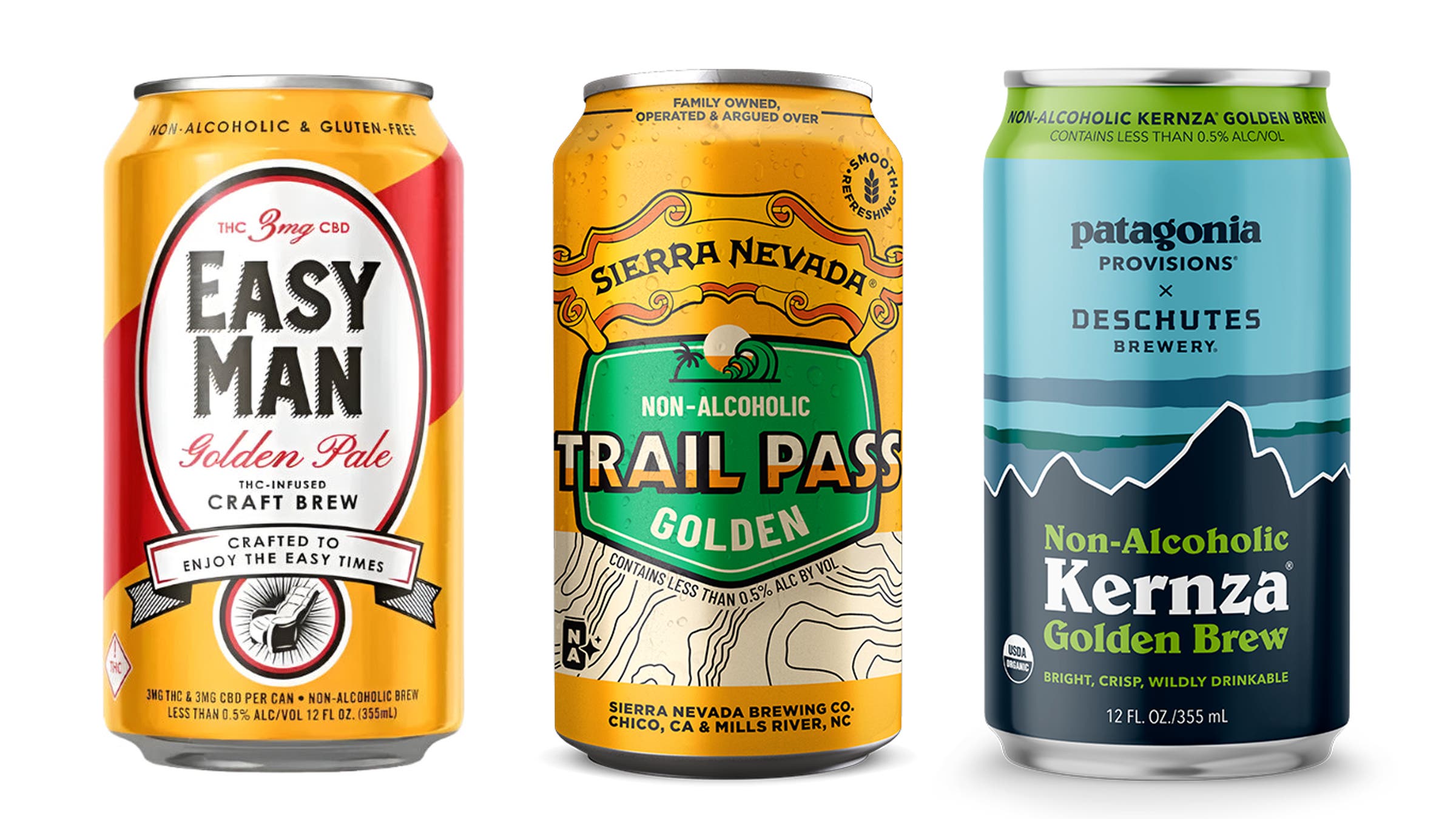 Easy Man, Sierra Nevada, and Patagonia Provisions x Deschutes Brewery