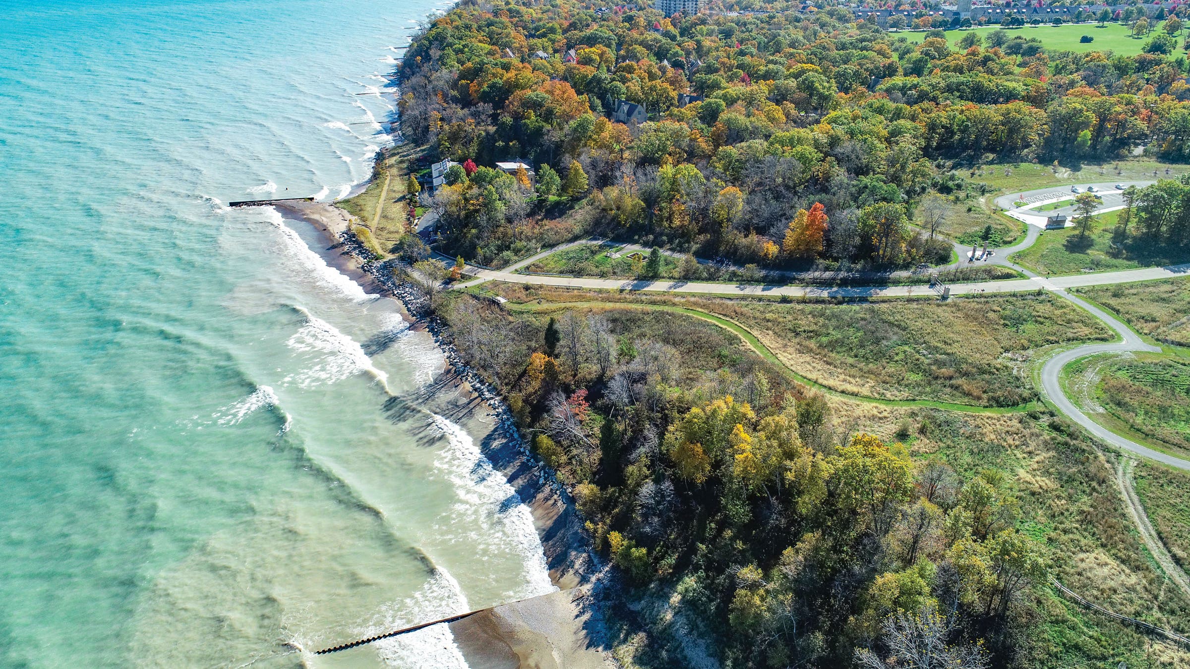 Fort sheridan forest preserve beach