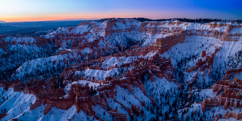 hoodoos in winter