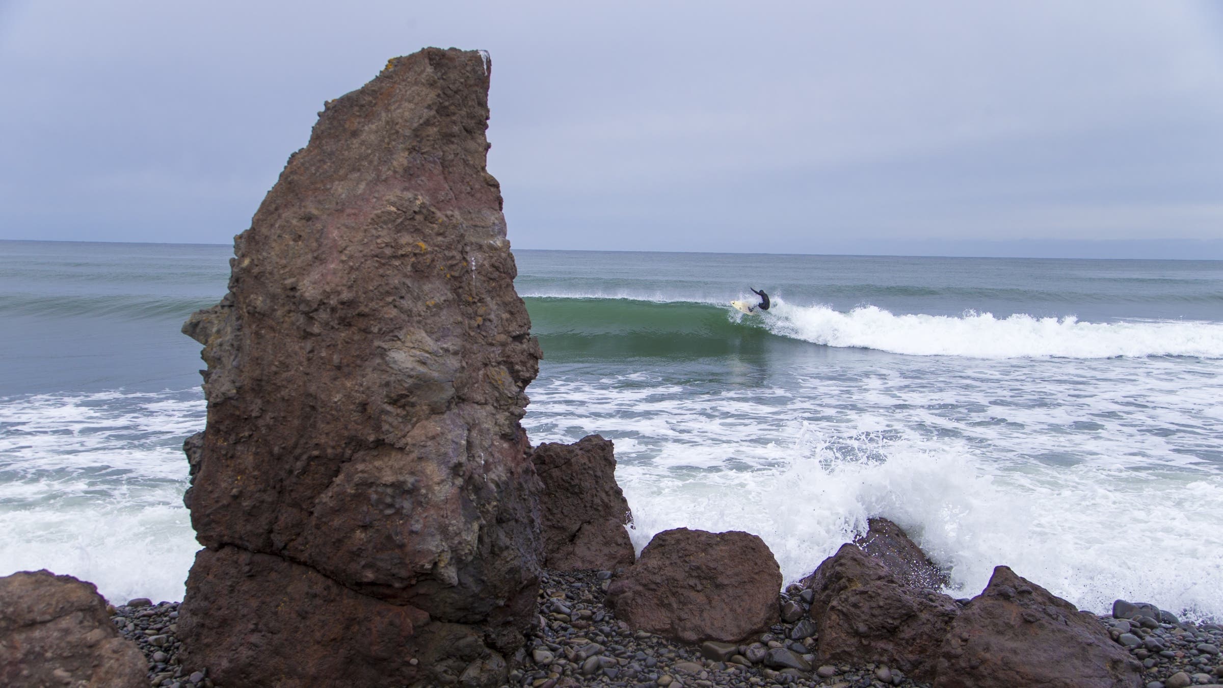 Surfing in Iceland