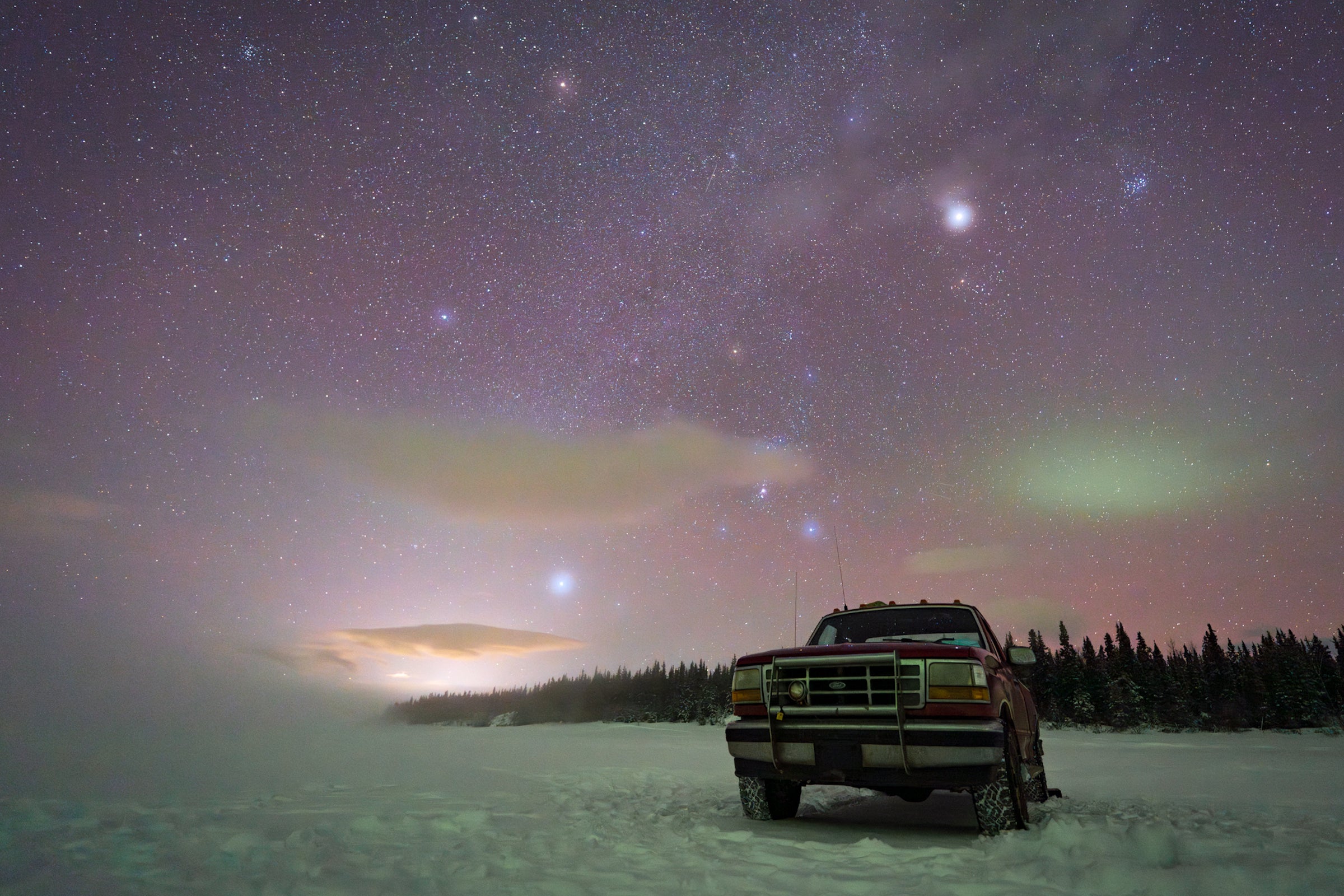 Night Sky outside of Whitehorse, Yukon