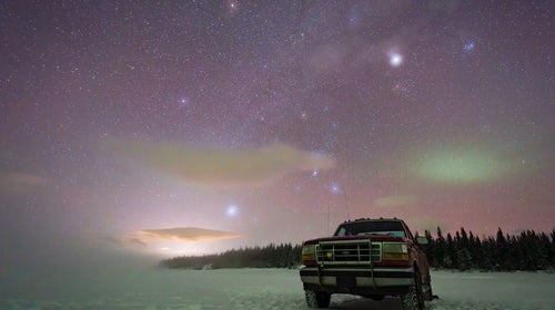 Night Sky outside of Whitehorse, Yukon