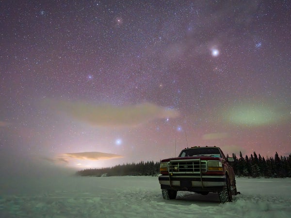 Night Sky outside of Whitehorse, Yukon