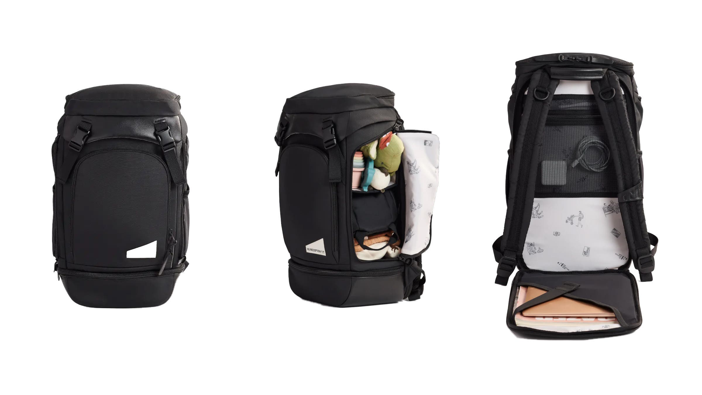 No Reception Club Getaway Bag diaper backpack