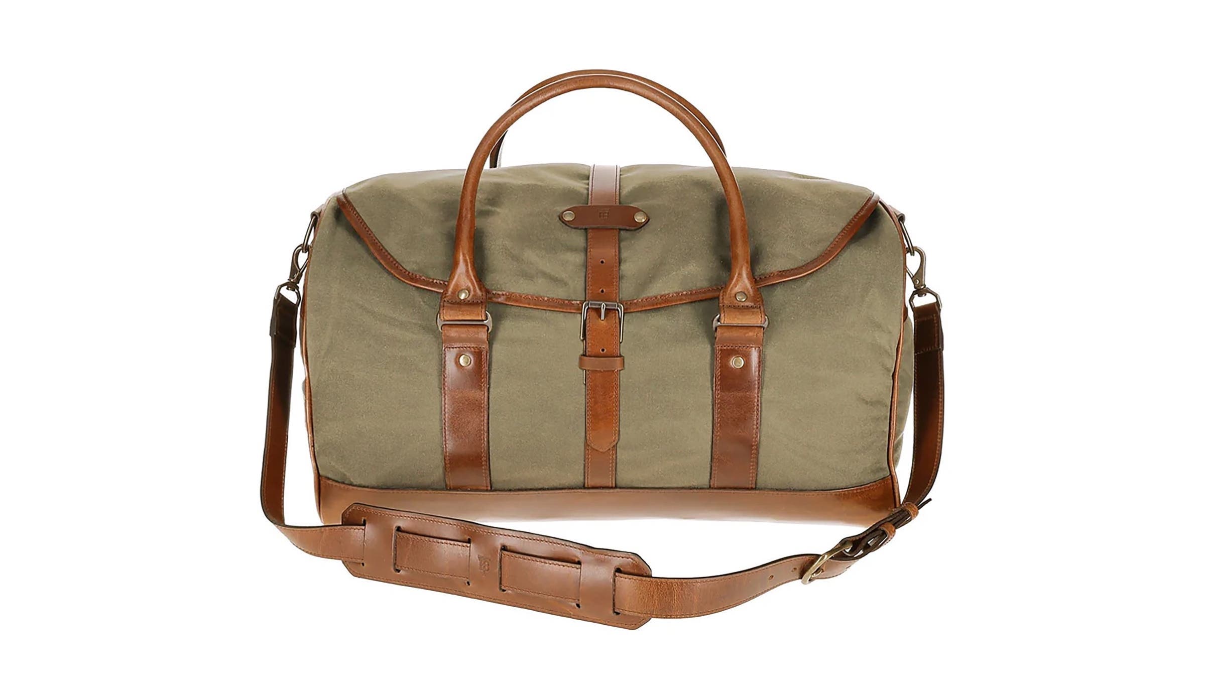 Tom Beckbe Canvas Weekender Duffel Bag