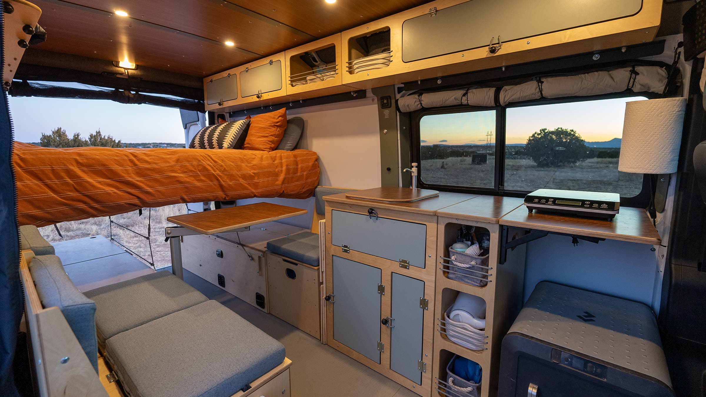 Inside look at the Wayfarer Van Walt conversion