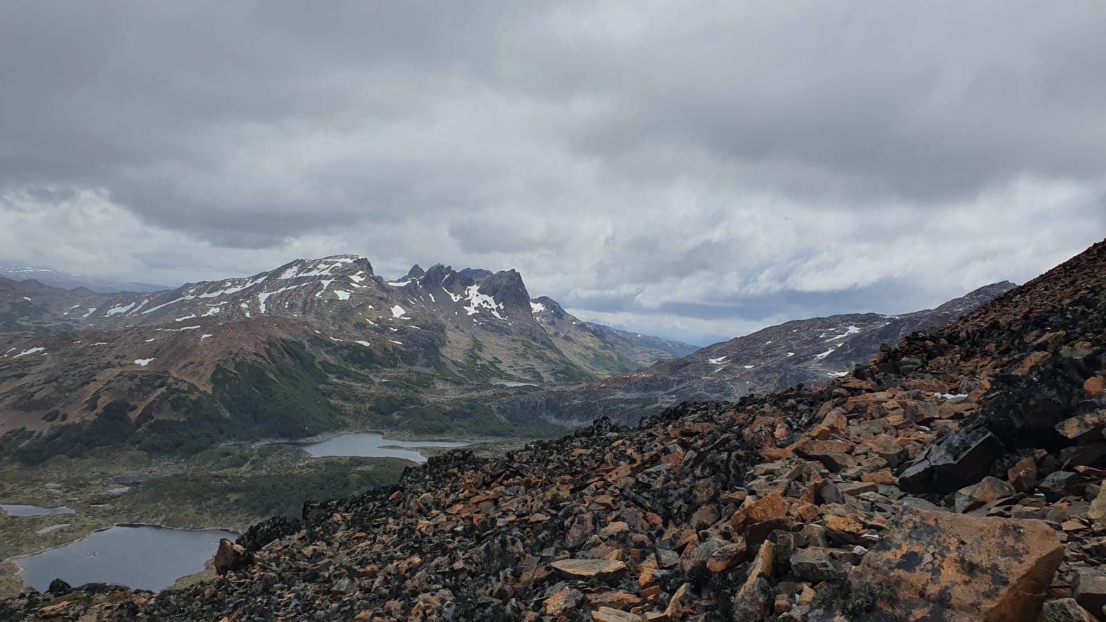 The Dientes de Navarino mountains