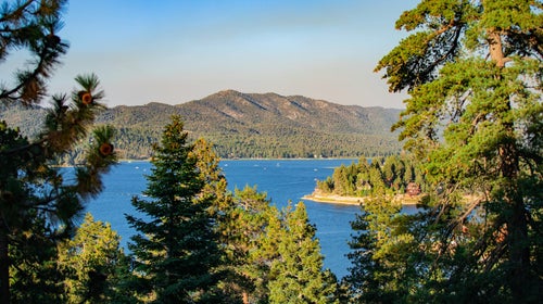 Big Bear Lake in California