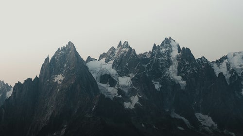 mountains and adversity