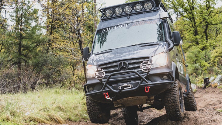 a 4wd van