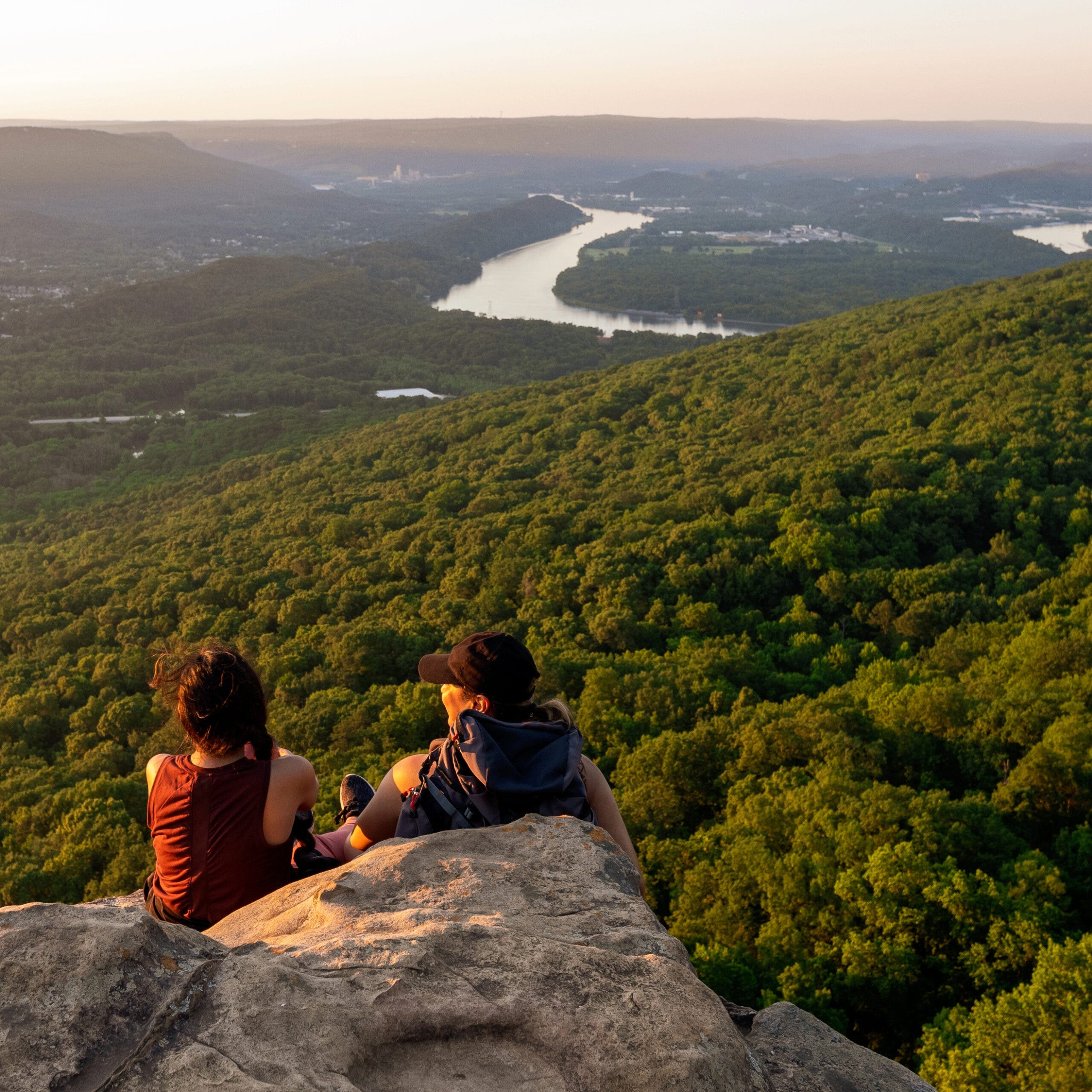 Sunset Rock in Chattanooga