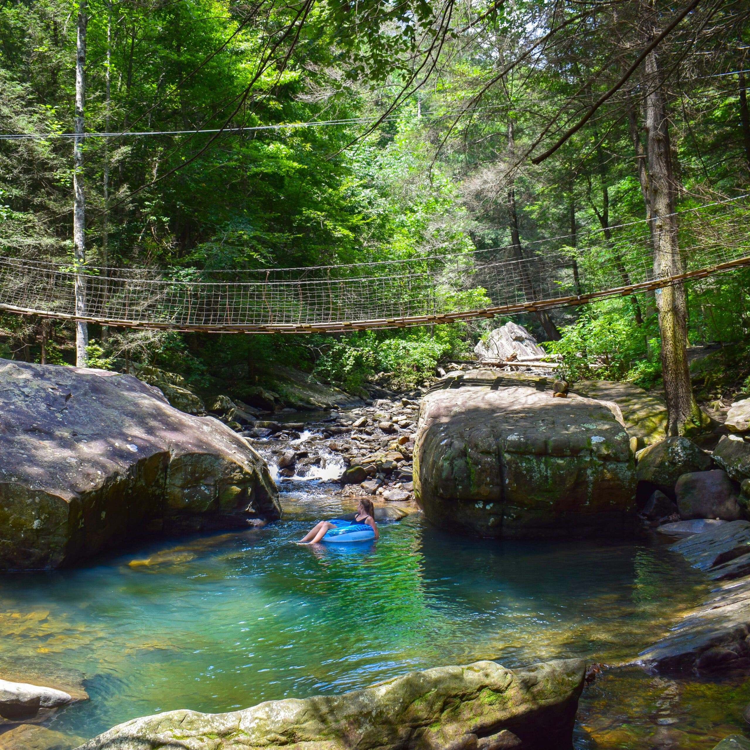 Rainbow Lake on Signal Mountain in Chattanooga