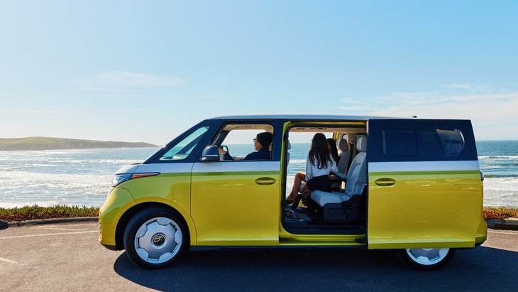 Dual sliding doors means easy entrance and exit