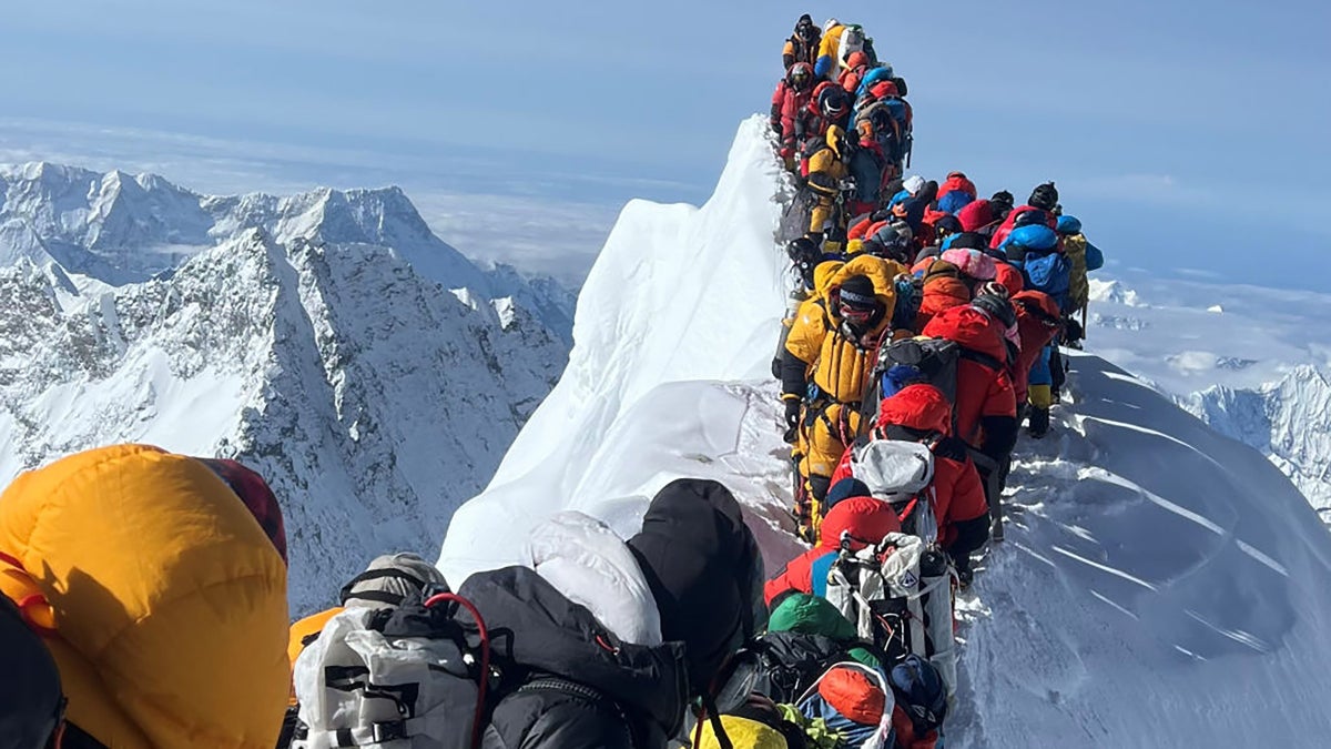 Overcrowding Is Inevitable on Mount Everest. Here’s How Climbers Deal With It.