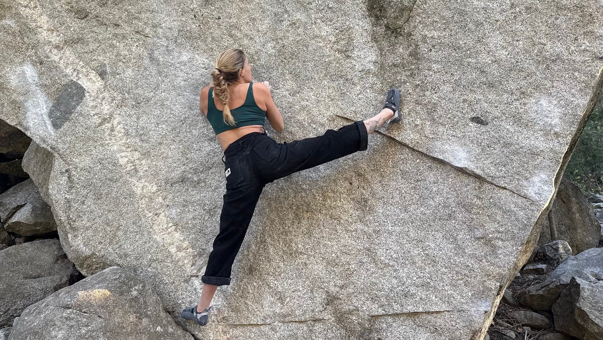 Pro Climber Allison Vest Thinks Climbing Pants Can Be Better. So She Makes Her Own.