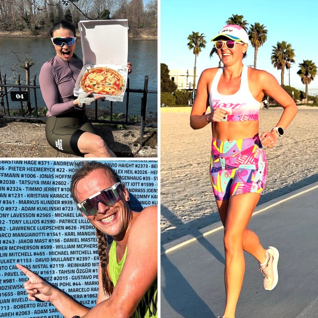 Carolyn Carter, Noel Mulkey, and Nikki Hawkes are social media influencers aiming to make triathlon more approachable.