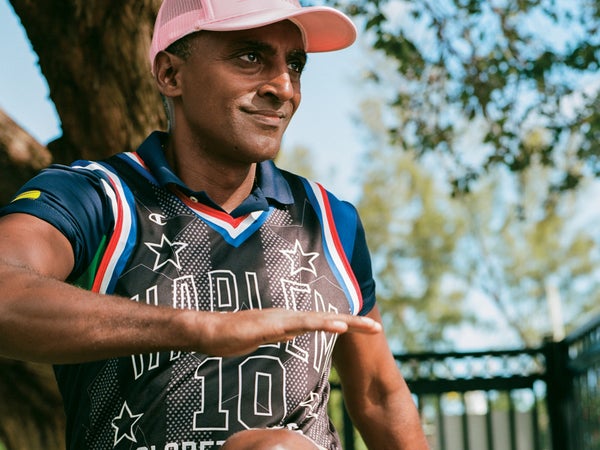 Marcus Samuelsson running