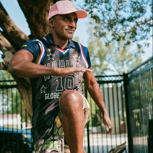 Marcus Samuelsson running