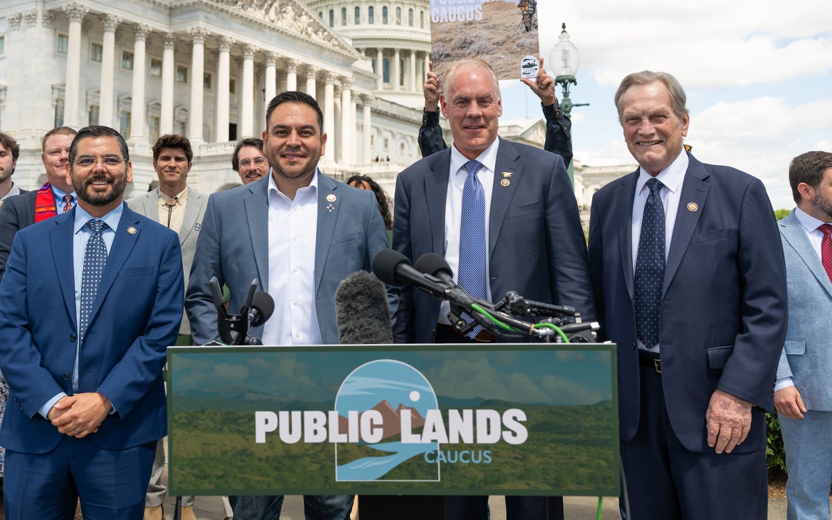 Republican Rep. Ryan Zinke Opposes the Plan to Sell Public Lands