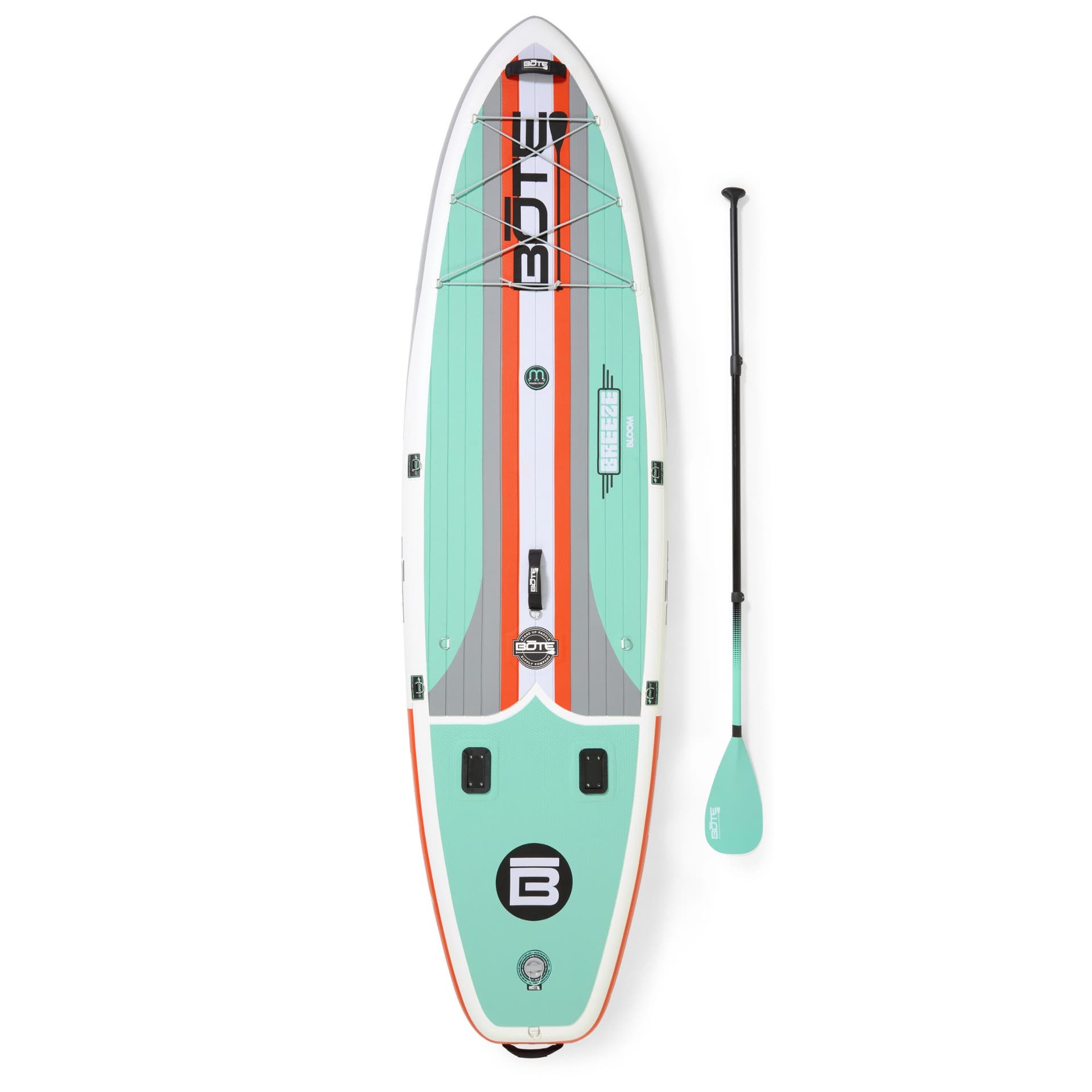 Bote Breeze Aero Bloom Inflatable Paddleboard with Paddle