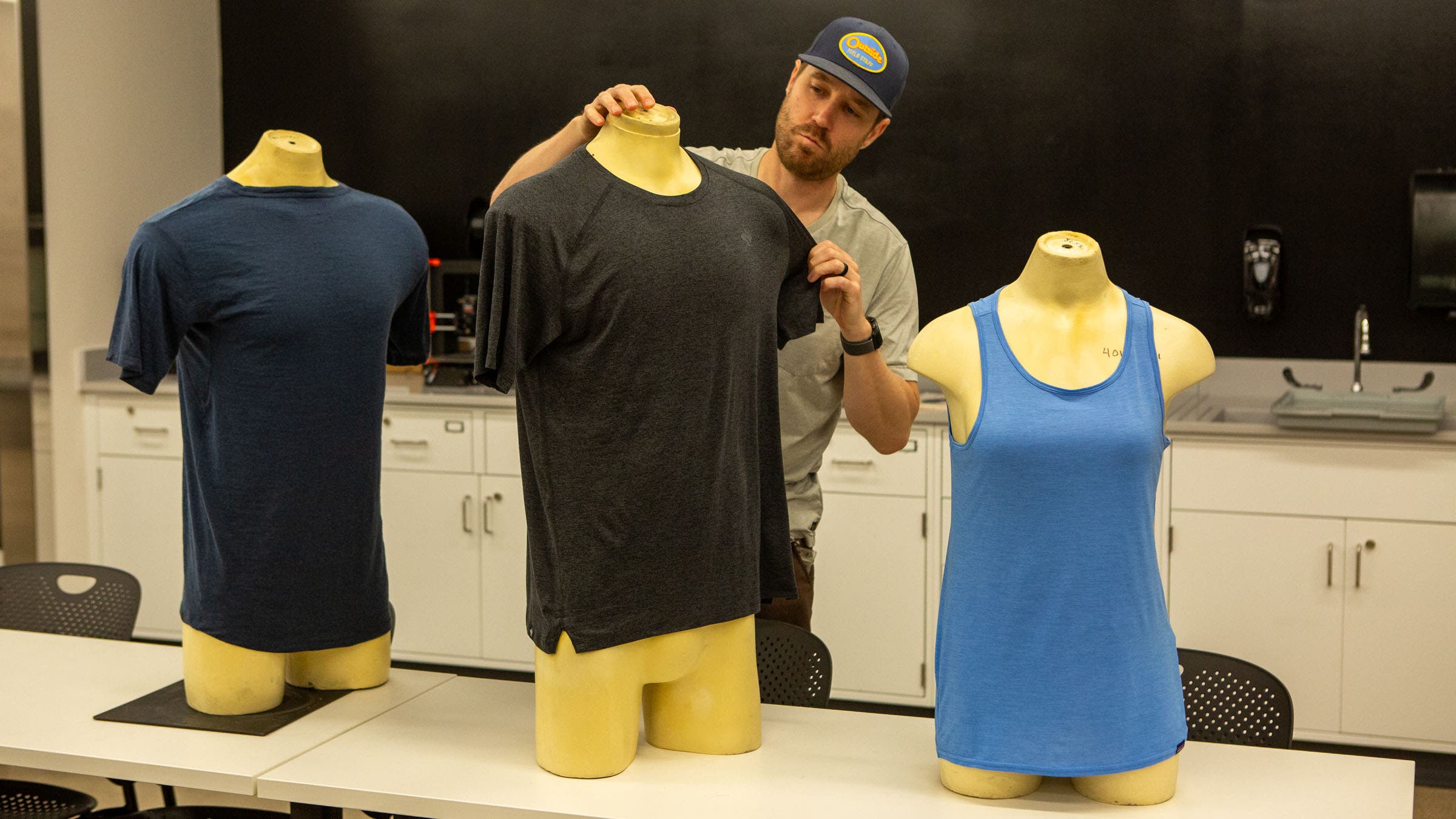 testing running shirts