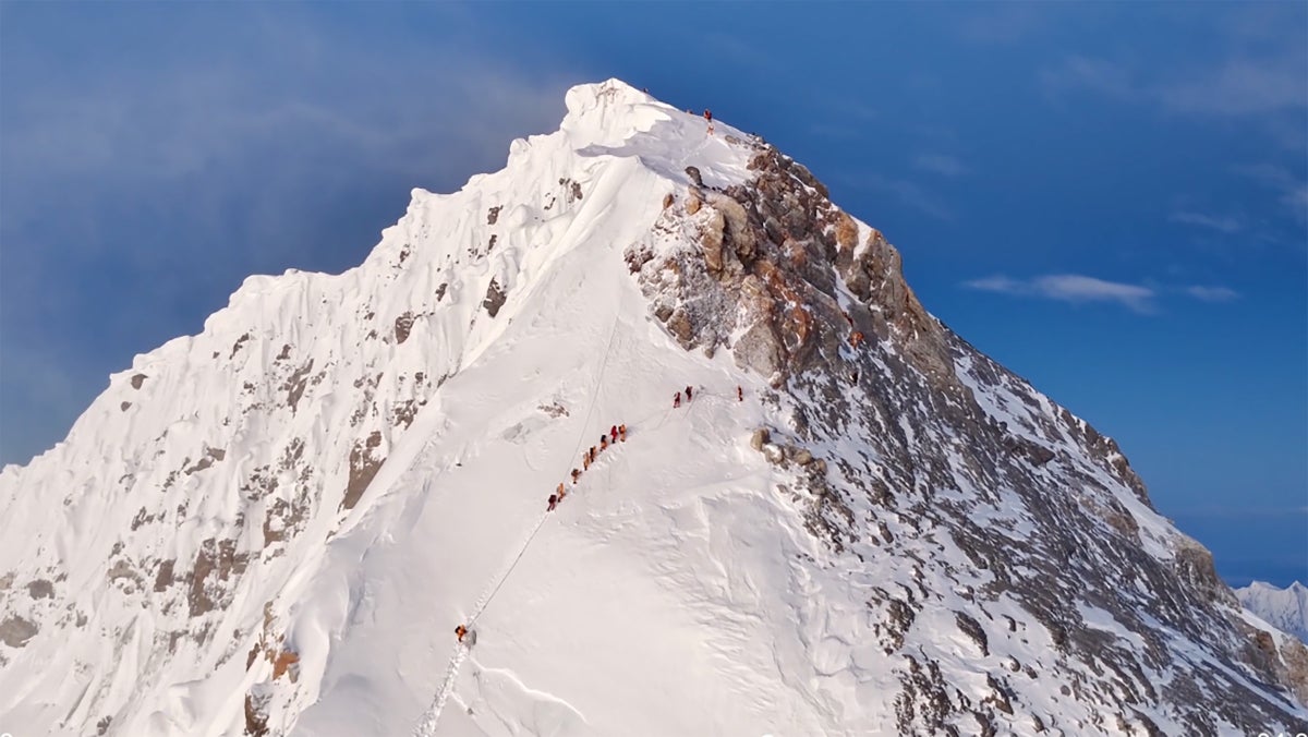 The Latest Mount Everest Drone Video Shows the North Side Route