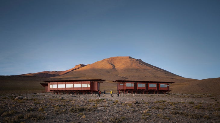 Lodge in the desert