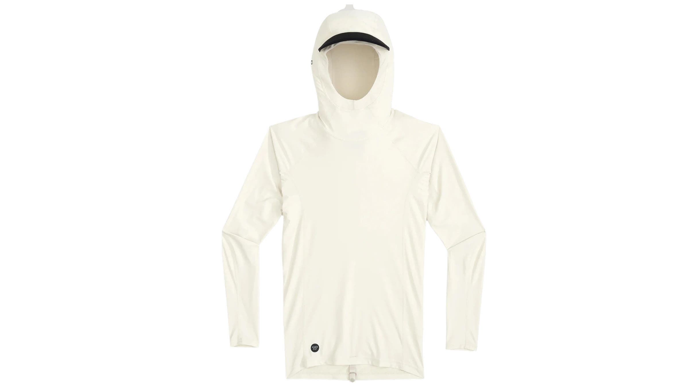 Free Fly Pinnacle Rash Guard in cream color